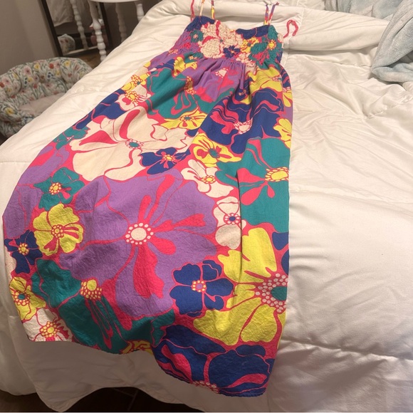 FLORAL MAXI DRESS - Picture 2 of 4